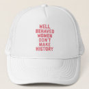 Recherche de typographie casquettes Féministe