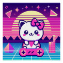 Recherche de kitty poster Kawaii