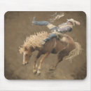 Recherche de rodéo tapis souris Cowboy
