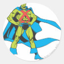 Recherche de martien vert autocollants J'onn
