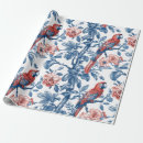 Recherche de perroquet papier cadeau Bleu