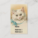 Suche nach vintage katze visitenkarten Schön