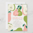 Recherche de poire verte cartes postales Baby shower