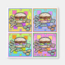 Recherche de hamburgers magnets Nourriture