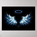 Suche nach engel flügel poster Schwarz