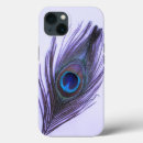 Recherche de plumes paon iphone coques Violet