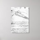 Recherche de vinci impressions sur toile Croquis