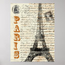 Recherche de vacation travel posters Eiffel tower