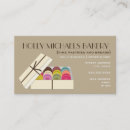 Suche nach macarons visitenkarten Bäckerei