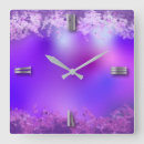 Recherche de glamour horloges Violet