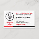 Recherche de services électriques cartes visite Maison