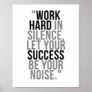 Recherche de silence posters Noir et blanc
