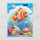 Recherche de mer de corail cartes postales Pour enfants