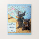 Recherche de scottish terrier puzzles Chien