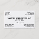 Suche nach kfz visitenkarten Für ihn