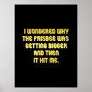 Suche nach frisbee poster Spaß