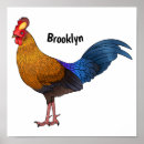 Recherche de poulet de coq posters Pour enfants