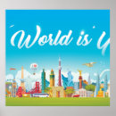 Suche nach sehenswürdigkeiten poster Tourismus