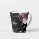 Recherche de fleur noire tasses Pour elle