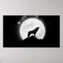 Suche nach wolf und mond poster Dunkel