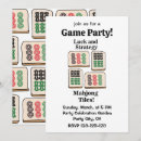 Recherche de mahjong invitations Chinois