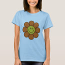 Recherche de de dame de fleur tshirts Orange