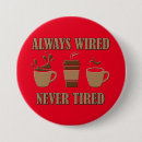 Recherche de fatigue badges Caféine