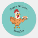 Recherche de dessin poule autocollants Oiseau