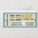 Recherche de de billet de train invitations Choo choo