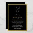 Recherche de frame invitations Noir et blanc
