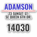 Suche nach nachname aufkleber Familienname