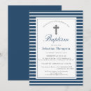 Recherche de gris bleu baptême invitations Élégant