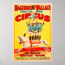 Suche nach circus animal poster Vintag