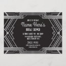 Recherche de femmes des années 1920 invitations Gatsby