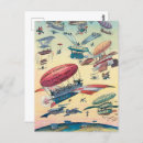 Recherche de dirigeables cartes postales Antique