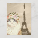 Recherche de chat français cartes postales Paris