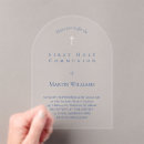 Recherche de sainte simple petite communion invitations Garçon