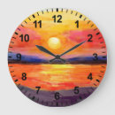 Recherche de jolie aquarelle horloges Coloré