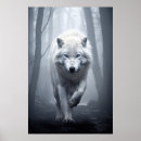 Recherche de loups blancs posters Faune
