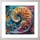 Suche nach nautilus muschel poster Übelkeit