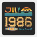 Recherche de 1986 autocollants 40e anniversaire