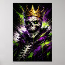 Suche nach schädel mit krone poster Knochen