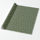 Recherche de noir solide papier cadeau Vert