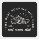 Recherche de marathonien autocollants Exécution