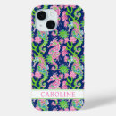 Recherche de hippocampes iphone coques Aquarelle
