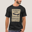 Recherche de vous manquant tshirts Amputation
