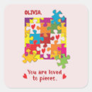 Suche nach puzzle aufkleber Rot