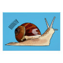 Suche nach schnecke cartoon poster Für kinder
