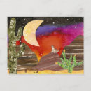 Recherche de lune loup cartes postales Étoiles