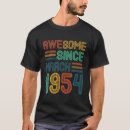Recherche de anniversaire 1954 tshirts Années